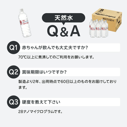 【楽天オリジナル】水 500ml×24本 天然水 ミネラルウォーター 飲料水 まとめ買い 安い 業務用 家庭用 大容量 オフィス コスパ最強 熱中症対策　500ml 24本